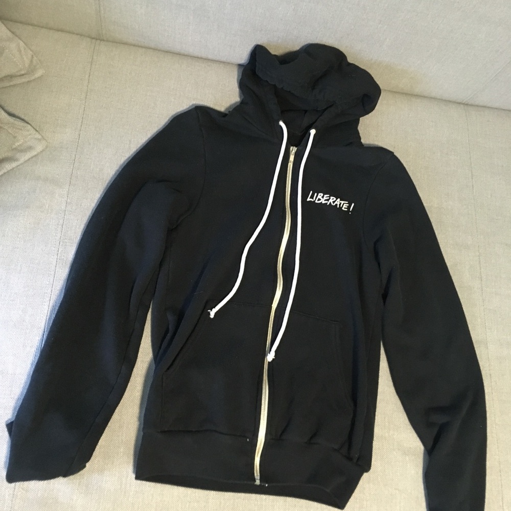 Liberate! American Apparel hoodie size XS